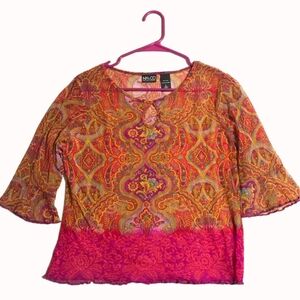 NY & CO. - Retro- Flair Sleeves- Large